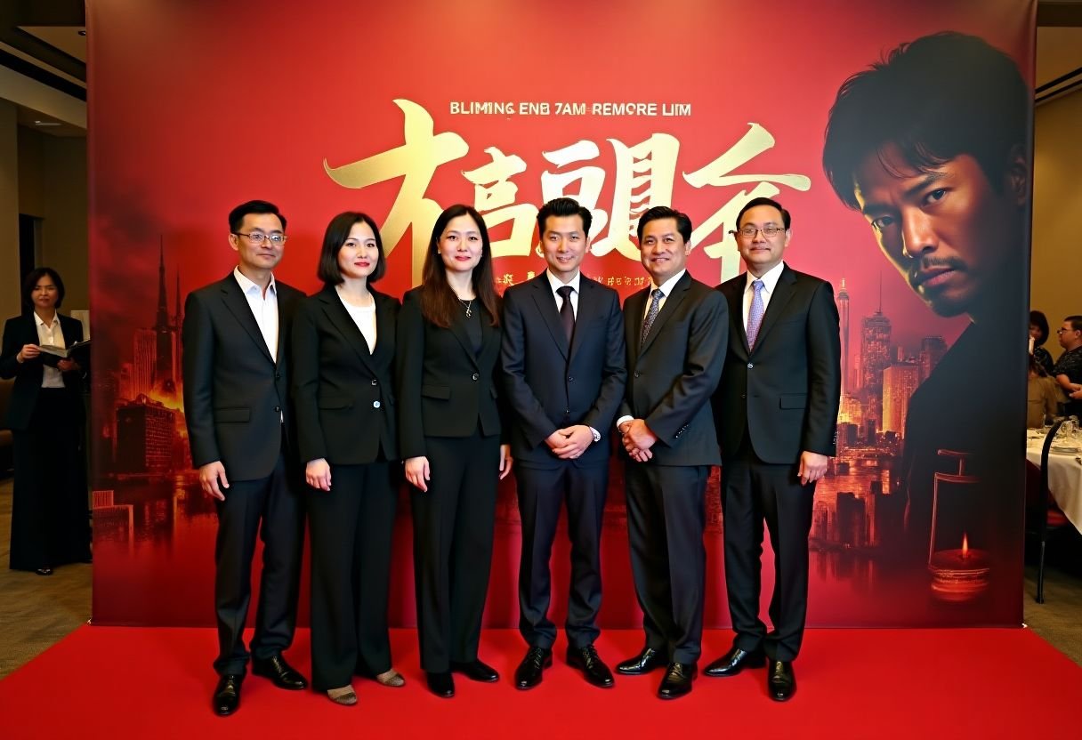 51五一吃瓜电影首映礼现场，主创团队亮相